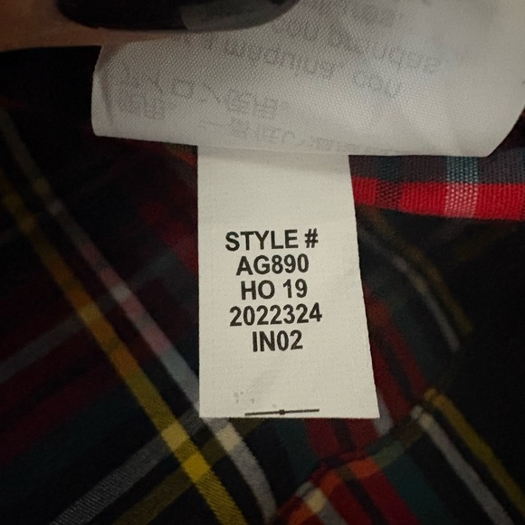 J. Crew Plaid Midi Dress - Black, Red, Yellow - Picture 14 of 14